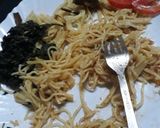 A picture of step 3 of Spaghetti meal #noodlesrecipecontest#.