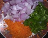 A picture of step 2 of Sprial Pasta in Red Sauce (My Style).