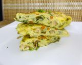 A picture of step 5 of Egg 🥚 Roll(tamagoyaki) omelet.