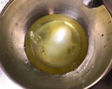 A picture of step 1 of White Chocolate and Matcha Soft Cake.