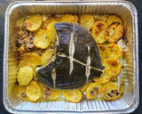 Foto del paso 6 de la receta: Rodaballo al horno con guarnición