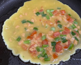 Foto langkah ke 3 dari resep Omelet Telur ala Hotel.