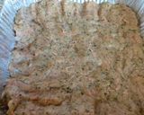 A picture of step 1 of My keto,low-carb chicken crust pizza.