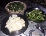 A picture of step 1 of Mix veg.