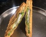 A picture of step 5 of Veg cheese Grill Sandwich.