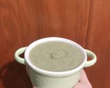 Hình bước làm 4 của món Cháo lươn đồng rau mùng tơi mix dầu óc chó