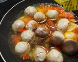 Foto langkah ke 2 dari resep Bakso Sambal Iris.