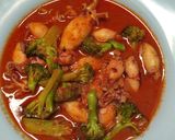 Foto langkah ke 6 dari resep Cumi saos padang (Enak dan mudah dibuat).