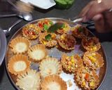 A picture of step 2 of Corn Basket Chaat.