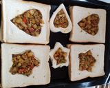 A picture of step 6 of Bread pizza.