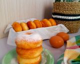 Foto langkah ke 3 dari resep Donat Susu Soft Bread #Full Milk😊.