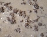 A picture of step 2 of Low-carb Biscuits and Gravy.