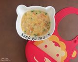 Hình bước làm 3 của món Soup gà rau củ - ăn dặm