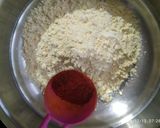 मटर के चटपटे गट्टे (Matar ke chatpate gatte recipe in Hindi) रेसिपी चरण 2 फोटो
