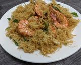 Gambar langkah 16 resipi Butter Prawn Bersarang.