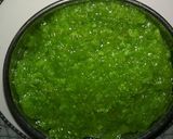 A picture of step 5 of Louki halwa.