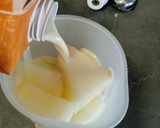 Foto del paso 1 de la receta: Helado de melón de estreno