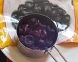 A picture of step 1 of Jamun Halwa, Indian Blackberry Halwa.
