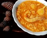 عکس مرحله 1 از دستور سوپ گردن مرغ وشلغم