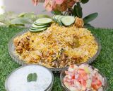 A picture of step 7 of Chicken Biryani 😋😋.