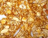 A picture of step 4 of Gur ki chikki 😋گڑ کاجو بادام تِل کی چِکی❤.