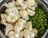 A picture of step 4 of Aloo Gobhi Matar Ki Sabzi.