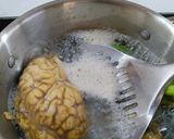 Foto langkah ke 1 dari resep Pepes Otak Sapi.