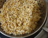 A picture of step 1 of Barnyard millet Modak.