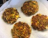 A picture of step 8 of Quinoa and Prawn Fritters.
