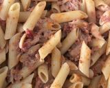 Foto del paso 7 de la receta: Pasta con salsa de carne y setas al vermouth rojo de Xaló🍸