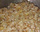 A picture of step 6 of Sabudana khichdi.