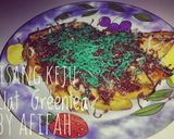 Foto langkah ke 3 dari resep Pisang Keju Coklat Greentea Simple.