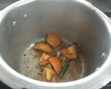 A picture of step 2 of Moong Dal with Spicy Onion.