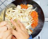 Foto langkah ke 4 dari resep Sambal Jamur Gurih Pedas Mantap | Kaya Protein Nabati.
