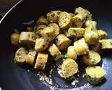 Methi muthiya recipe step 4 photo