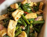 Foto langkah ke 3 dari resep Tumis Kacang Panjang Tahu.