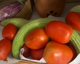 Foto del paso 1 de la receta: Tortilla campestre “ de Calabacín y Cherry’s “…