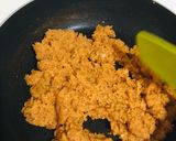 A picture of step 3 of Colourful Orange Barfi.
