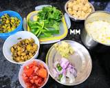 Mushrooms and Soya Biryani with veggies recipe step 1 photo