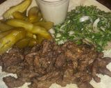 A picture of step 4 of Beef Shawarma.