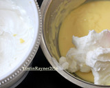 Foto langkah ke 2 dari resep Ogura Cake Cheese Cottony Cake.