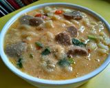 Foto langkah ke 6 dari resep Seblak makaroni segar.