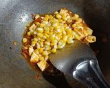A picture of step 3 of Sweet Corn with Paneer.