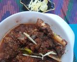 A picture of step 3 of Charsi karahi lamb 🐑.
