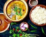 A picture of step 4 of Karhi chawal.