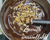A picture of step 2 of Wheat Flour Dark Chocolate and Walnut Cake.