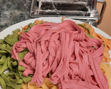 Foto del paso 6 de la receta: Pasta de huevo casera de colores