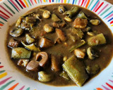 Foto del paso 6 de la receta: Habas con tiras de potón