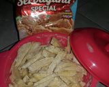 Foto langkah ke 2 dari resep Kentang goreng kriuk tepung serbaguna(KOBE).
