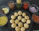 A picture of step 10 of Pani puri.